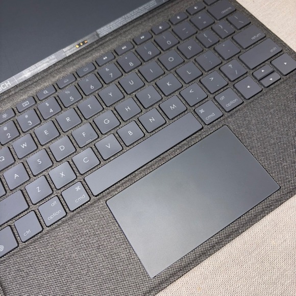 Logitech Combo Touch iPad Keyboard Case Oxford Grey Trackpad Smart Connector - Picture 5 of 8